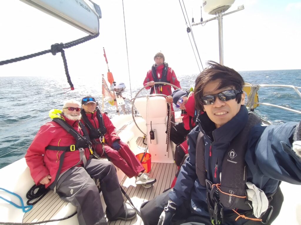 Sailing around britain