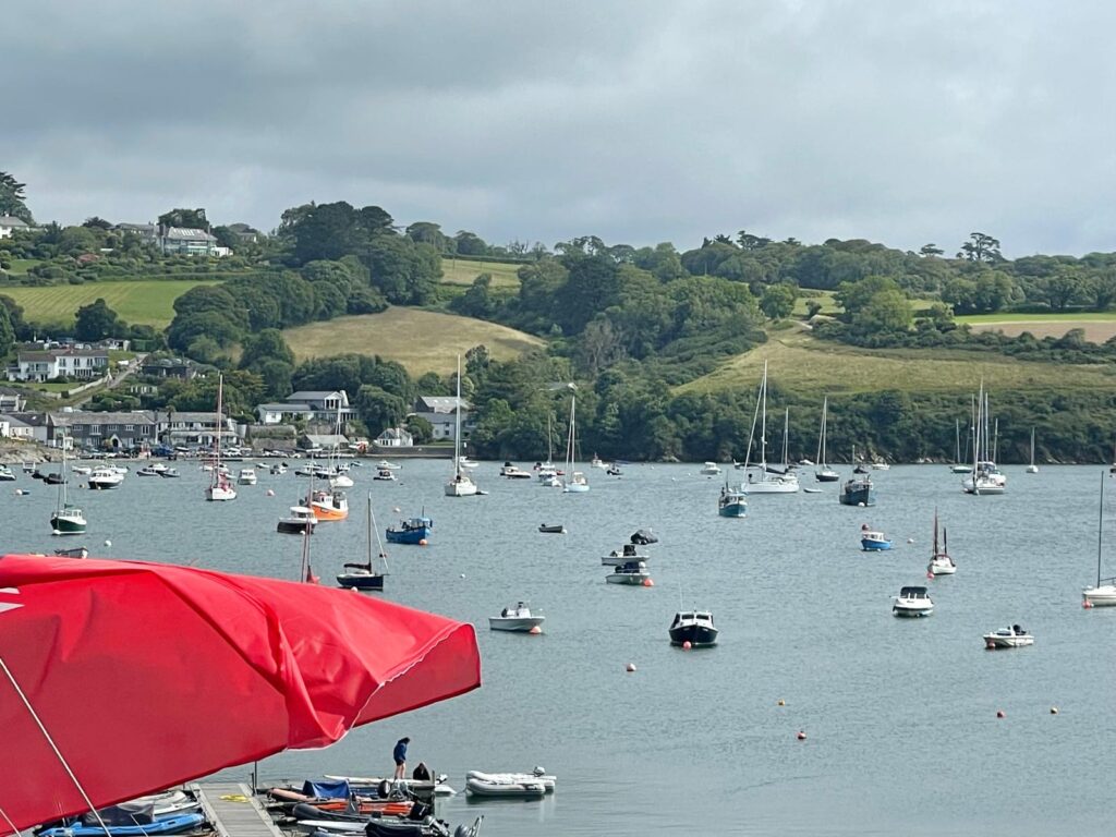 Sailing Helford River