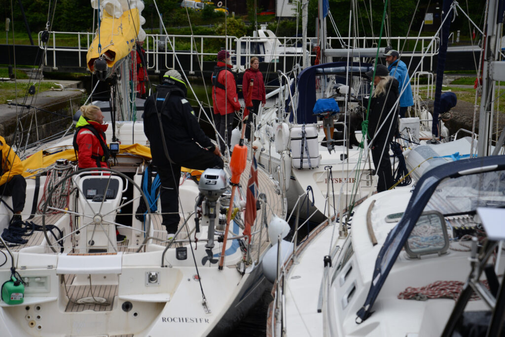 Sea lock Scotland Sailing